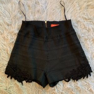 Black, size medium, going out shorts bought from a boutique